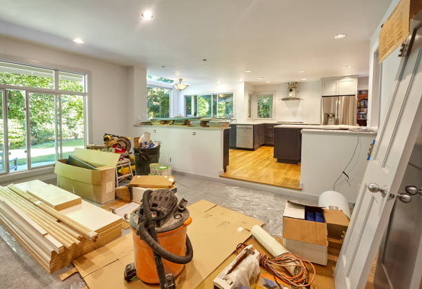 Professional Kitchen Flooring technician working in Clifton, VA